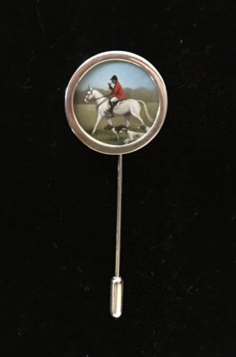 Stick Pin Horse & Rider